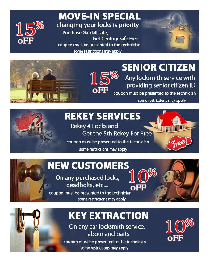 Locksmith Master Shop Seattle, WA 206-801-9916 - coupon21-set-five
